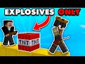 I Tried To Win Bedwars By Only Using EXPLOSIVES