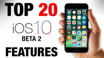 iOS 10 Beta 2 - TOP 20 NEW Features!