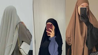 تنسيقات حجاب شرعي بكل الالوان والاحجام🧕🏻♥😍