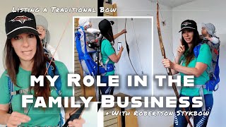 How I Put Traditional Bows Online | Behind the Scenes at Robertson Stykbow