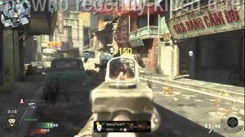 Black Ops Multiplayer Gameplay Lucky Tomahawk Final Kill
