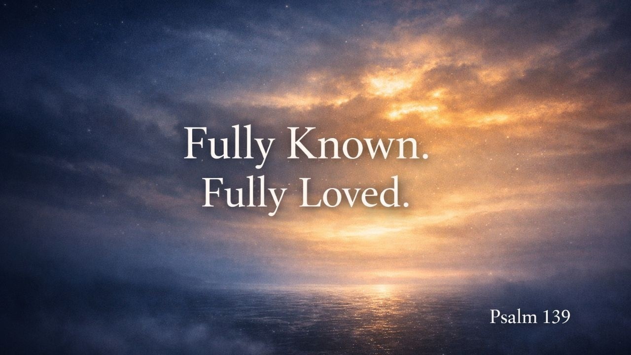 Psalm 139 - You Know Me