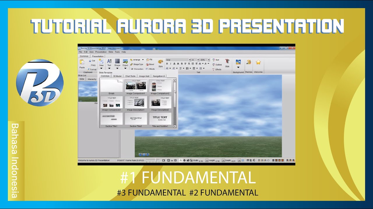 3d presentation aurora