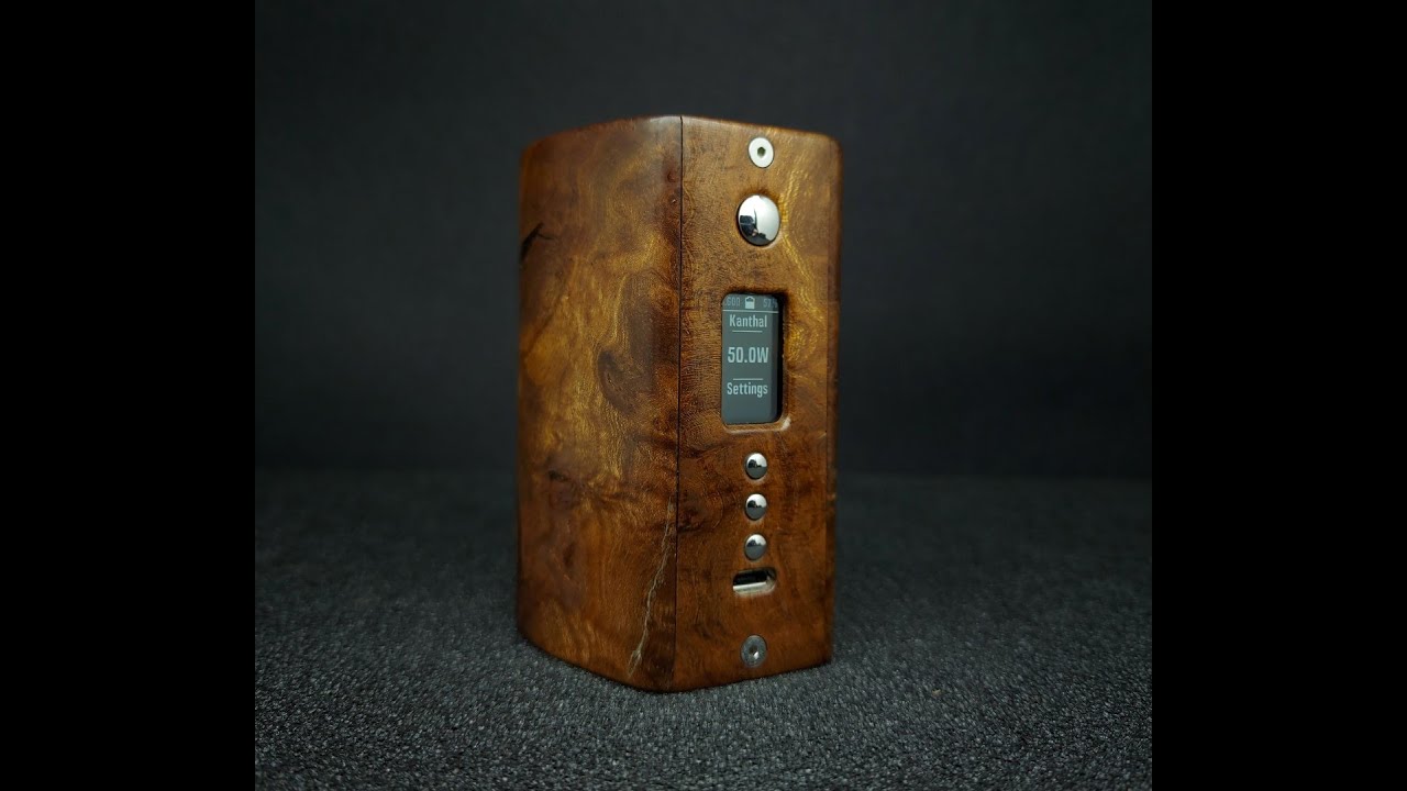 dual 21700 DNA250C squonker Elm burl fynemods