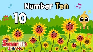 Number 10! | Smartli Jr. Number Train Journey | Fun Kids Songs & Nursery Rhymes screenshot 5