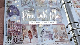 Memory Plan With Me ft 'City' by Sadie's Stickers | A5 Wide