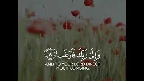 فَإِنَّ مَعَ الْعُسْرِ يُسْرًا - إسلام صبحي | "سورة الشرح"