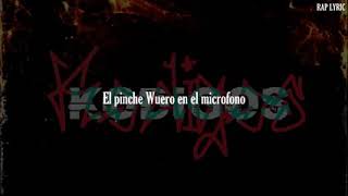 Santa Fe Klan Ft. Tornillo - Kódigos (Letra)