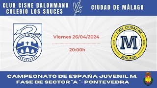 Club Cisne Colegio Los Sauces vs Ciudad de Málaga