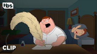 Family Guy: Peter's Painful Sleeping Habits (Clip) | TBS