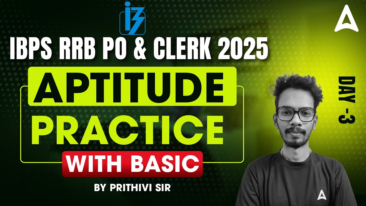 IBPS RRB PO & Clerk Quantitative Aptitude 2025 | Banking Aptitude ...