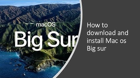 How to install or upgrade to macOS Big Sur
