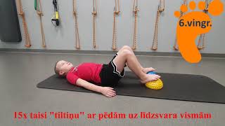 Vingrojumi pēdām
