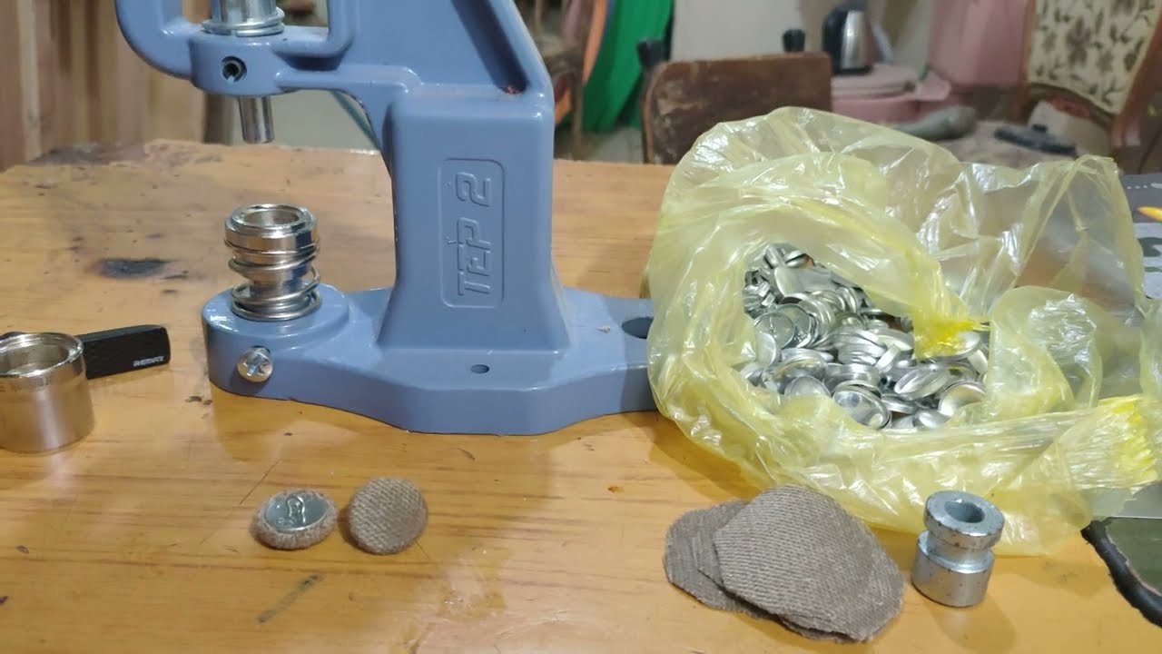 اسعار مكبس الزراير الجاهز مش البلدى وعدد القطع المرافقه له وطريقة استعماله فى كبس الزراير