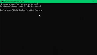 live demo of chat app in python