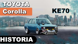 Una leyenda olvidada: Toyota Corolla KE70 / Historia completa