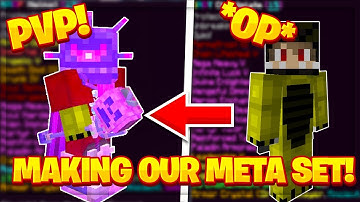 MAKING OUR MAXED OUT META SET!!! (PVPING IN OUR SET!!!) | CosmicPVP Factions