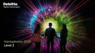 Deloitte Hacksplosion 2026 | GenW.AI Powered Audit Analytics from Source Data 