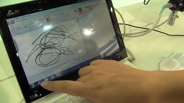 Asus Eee PC T91 with multitouch screen