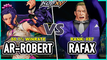 KOF XV 🔥 Ar-Robert (Luong/Iori/Krohnen) vs Rafax (Geese/Luong/Kyo) 🔥 Steam