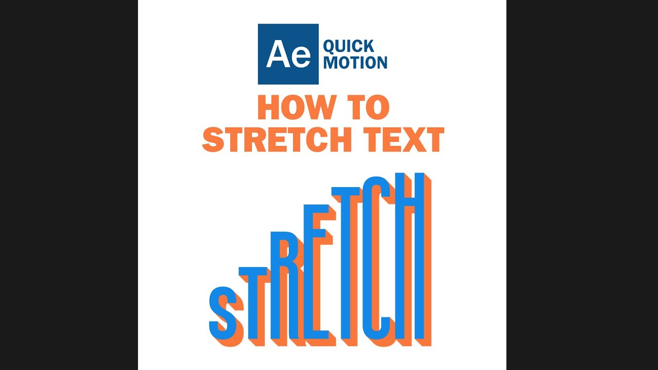 Text stretch