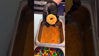 How mini donuts are made! #shorts