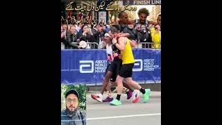 Superstar Runners Help Exhausted Man Finish Marathon