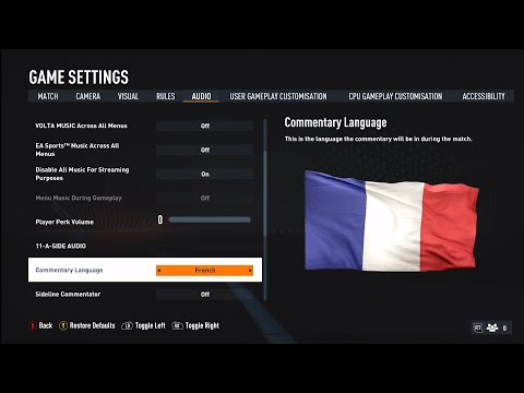 Comment changer la langue sur FIFA 23 ! PS5, PS4, XBOX, PC