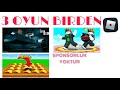 3 ROBLOX OYUNU OYNADIM!