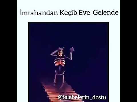 İmtahandan keçən tələbə