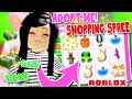 Adopt Me *SHOPPING SPREE* 🛍️ Spending All My Money Roblox