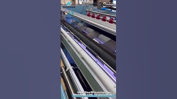 High Performance Thermal Transfer Ribbon Slitting Rewinding Machine #machine#factory #slitter