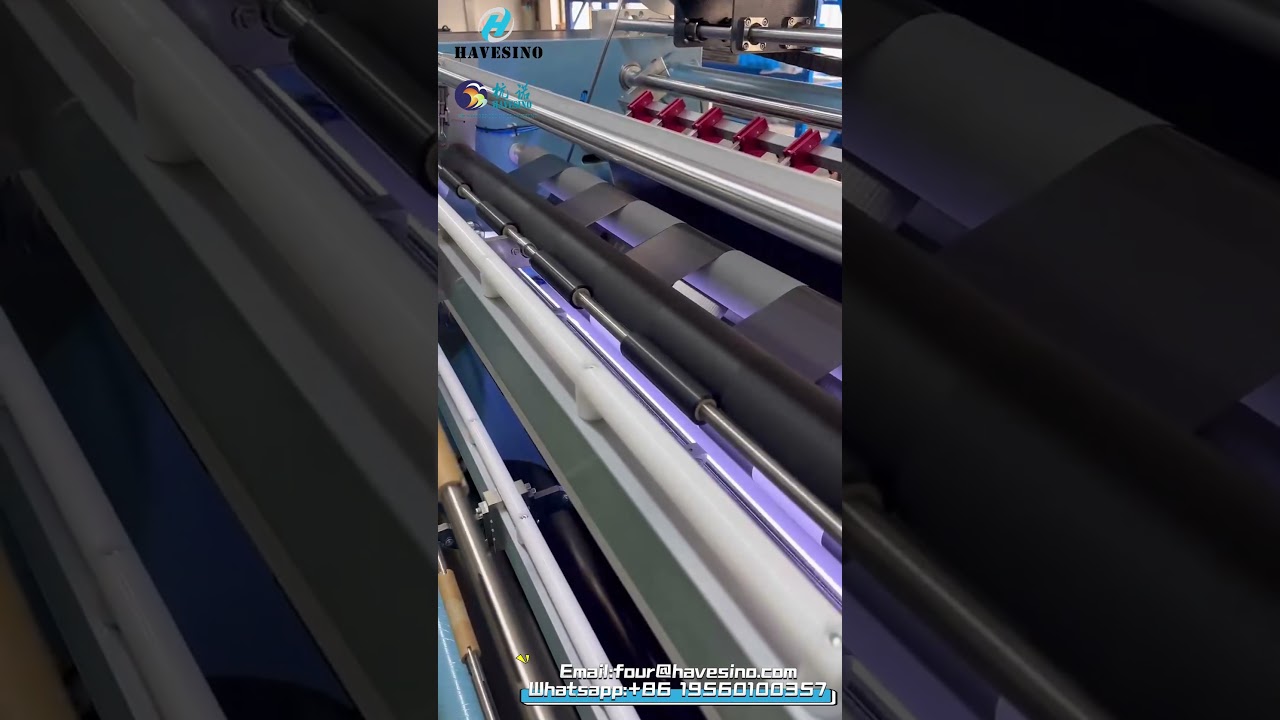 High Performance Thermal Transfer Ribbon Slitting Rewinding Machine 