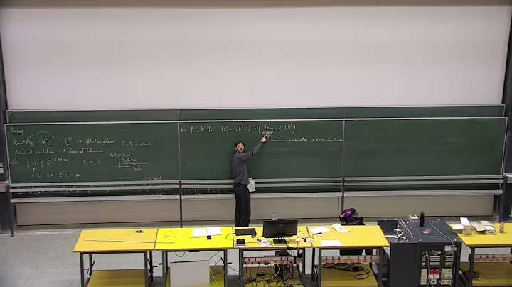 [Cosmology 6/11/2025] 5c) Relativistic cosmological model, the Friedmann equations