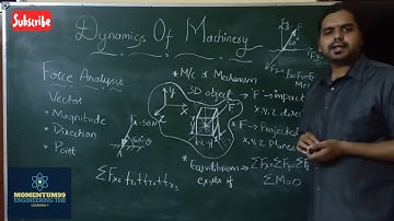 #VTU DYNAMICS OF MACHINERY (18ME53) FORCE ANALYSIS, STATIC EQUILIBRIUM OF 3D BODIES