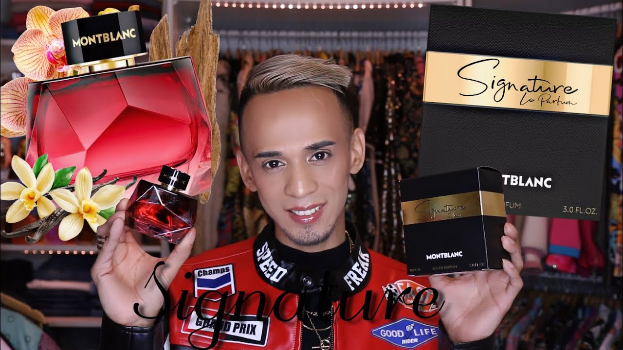 MONTBLANC SIGNATURE ELIXIR REVIEW | EDGAR-O - YouTube