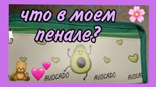 Что лежит в моем пенале?🌟||Обзор||Канцелярия🌿||