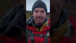 Benedict Cumberbatch at Beat Grylls Running wild!#runningwildwithbeargrylls #benedictcumberbatch