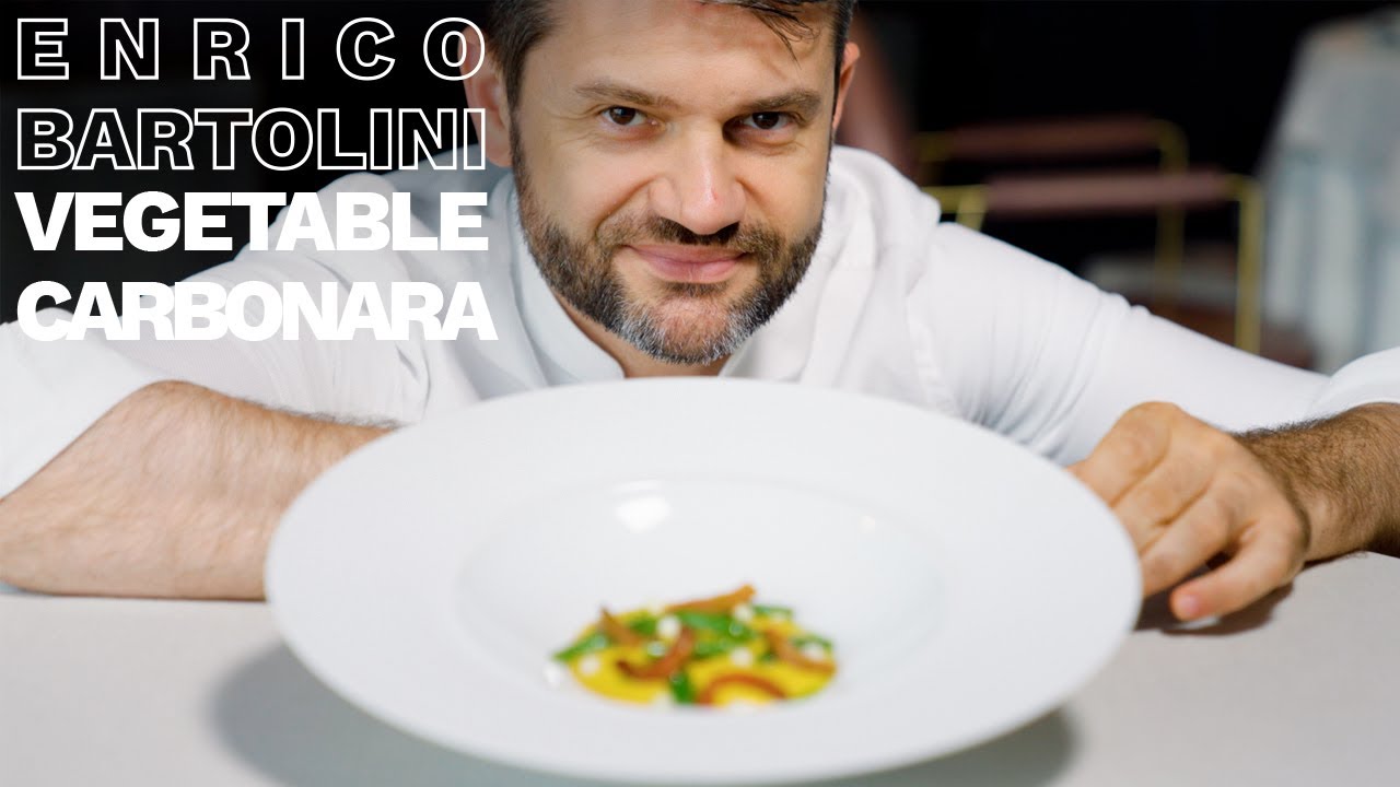 How to Make Vegetarian Carbonara with Three-Michelin-Star Chef Enrico Bartolini