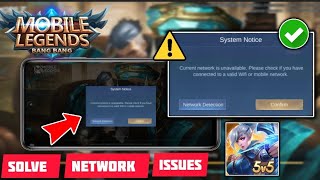 Fix Current Network Is Unavailable Problem on Mobile Legends Android screenshot 3