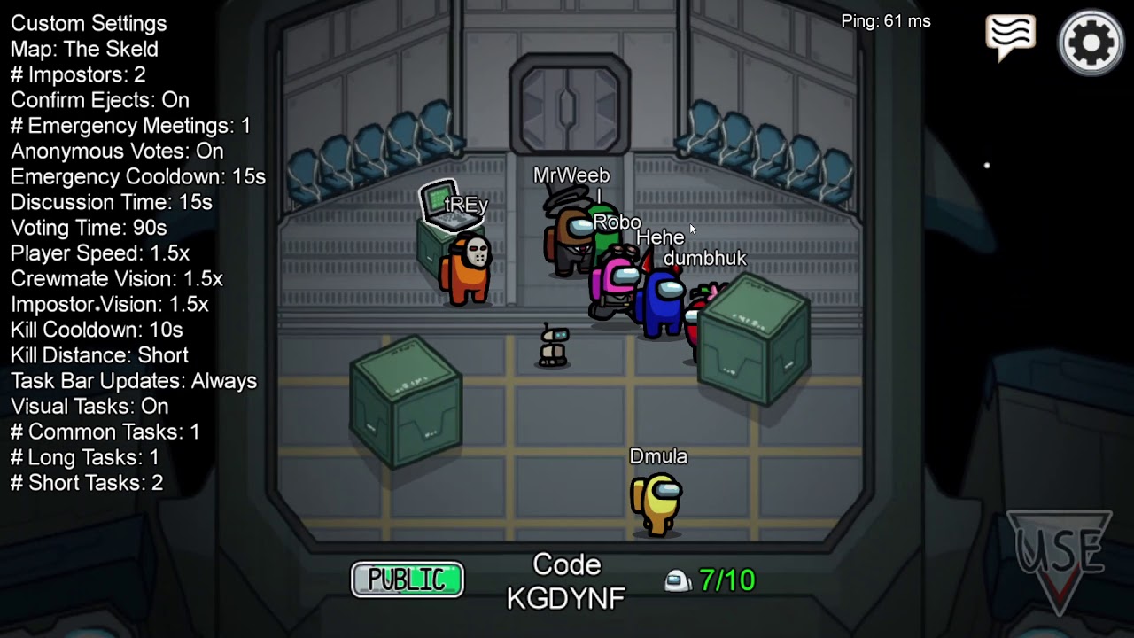 [Among Us] Color glitch - YouTube