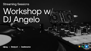 @AlgoriddimOfficial djay x Beatport: Streaming Sessions - How @DJAngeloUK  Prepares His Sets