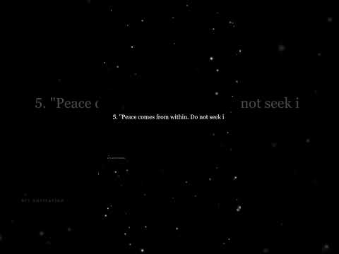 Buddhist quote on
