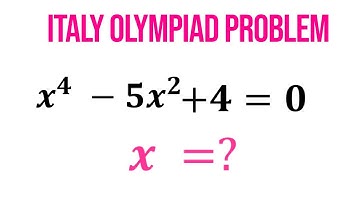 Italy OLYMPIAD Problem I SAT I MCAT  I Xth  I GRE I Pre-Math I NSO | IMO | SOF