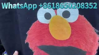 K-Ith X S-Esame Street Elmo Tee Black