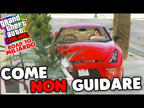Gta 5 Online ITA - Pherenike distrugge la macchina rubata!!