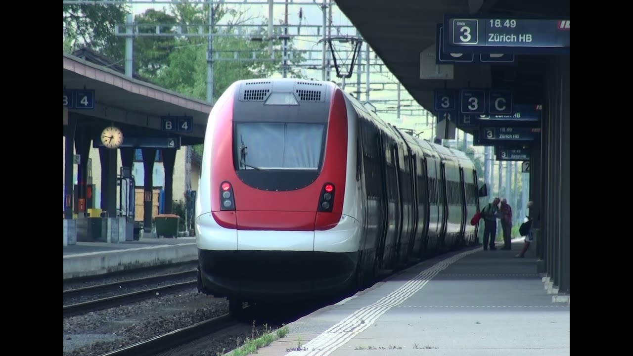 Zug um Zug mit Schweizer Bundesbahn und Rhätischer Bahn in Landquart 1/3