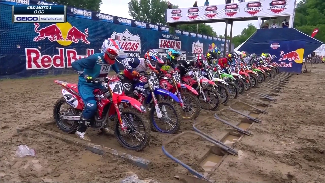 2019 Spring Creek National 450 Moto 1 Holeshot