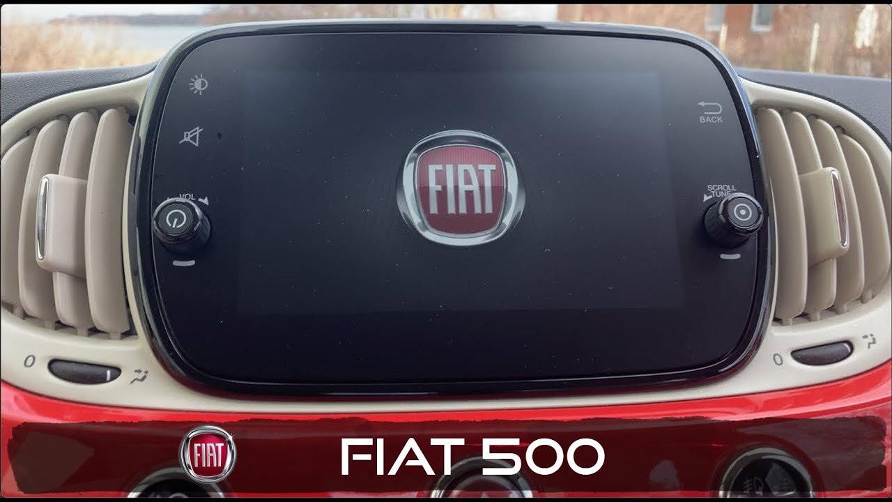 Entertainment system Fiat 500 1.2 69hp 51kw YouTube