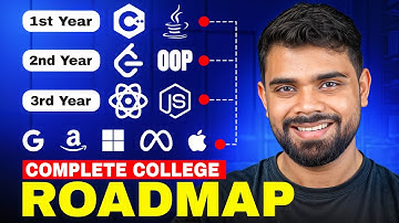 Ultimate Roadmap from Tier 3 to FAANG | Semester Wise College Roadmap Btech and BCA
